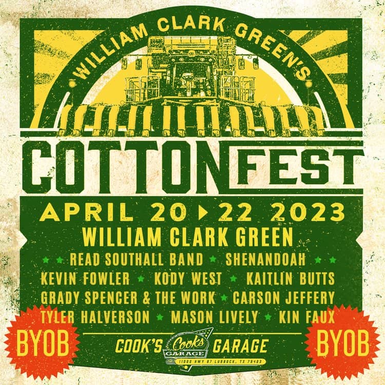 COTTONFEST 2023 The Red Dirt Rebel Lubbock, TX