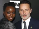 Andrew Lincoln and Danai Gurira at the premiere of AMC's 'The Walking Dead' Season 9 held at the DGA Theater in Los Angeles