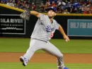 Clayton Kershaw pitcher for the Los Angeles Dodgers at Chase Field in Phoenix Arizona USA April 3^2018.