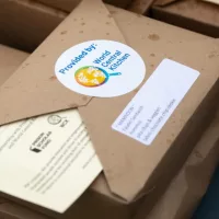 Boxed free meals from World Central Kitchen