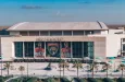 Aerial view on BB&T Center indoor arena and home for the Florida Panthers NHL hockey team. Sunrise^ Florida/USA