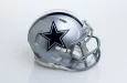 Dallas Cowboys helmet^ on a white background. MONTERREY^ NL^ MEXICO - 17 AGOSTO 2024