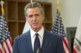 CA Governor Gavin Newsom speaking at a press conference Turlock^ CA - Jan 6^ 2025