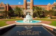 The classic red brick architecture of the administration building of the Florida State University. Tallahassee^ Florida USA - October 13^ 2010