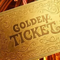 golden ticket/ willy Wonka