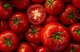 Fresh tomatoes - Top view