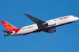 Air India Boeing 787-8 Dreamliner VT-ANL passenger plane departure and take off at Hong Kong Chek Lap Kok Airport Hong Kong^ China - December 1^ 2013: