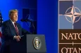 Press conference of Donald Trump^ President of United States of America^ during NATO (North Atlantic Treaty Organization) SUMMIT 2018. 12.07.2018. BRUSSELS^ BELGIUM