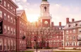 View of the architecture of the famous Harvard University in Cambridge^ Massachusetts. Cambridge^ MA^ USA - March 15^ 2024