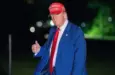 President Trump returns to the White House after speaking at a rally in Michigan Washington Dc^ United States^ April 29 2025