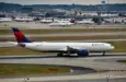 Delta Air Lines Airbus A330 - 900neo N408DX arrives at Atlanta Hartsfield - Jackson International Airport Atlanta^ GA^ USA - December 8^ 2024