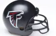 Football Helmet for the Atlanta Falcons of the National Football Conference South.