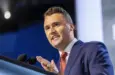 Turning Point USA CEO Charlie Kirk at the Republican National Convention. Milwaukee^ Wisconsin - July 15^ 2024