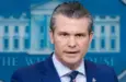 Secretary of Defense Pete Hegseth speaks at a White House press briefing after a Black Hawk helicopter collided with American Airlines flight 5342 by DCA airport. WASHINGTON DC – Jan 30 2025
