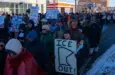 Protest Anti ICE and anti Trump^ community united Minneapolis^ Minnesota^ USA. 12/20/2025