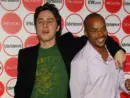 Zach Braff and Donald Faison at the Entertainment Weekly Magazine's 4th Annual Pre-Emmy Party in Republic on August 26^ 2006 in Los Angeles^ CA.