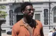 NBA basketball player Jaren Jackson walking in Scala square Milan^ Lombardy^ Italy Milan^ Italy: 30 June 2023