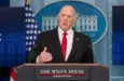 Border Czar Tom Homan at a White House Press Briefing Washington Dc^ United States^ April 28 2025