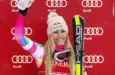 Lindsey Vonn at the 2014 Audi FIS World Cup Super G LAKE LOUISE ALBERTA CANADA ^ DEC 6 2014