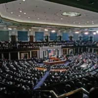 President George H.W. Bush delivers his Address Before a Joint Session of the Congress on the State of the Union Washington^ DC. USA^ January 31^ 1990