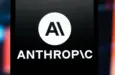 The Anthropic AI logo is seen displayed on a smartphone screen. October 9^ 2025^ United States