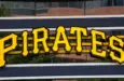 Pittsburgh Pirates sign at PNC Park is the home of Major League Baseball's sports team Pittsburgh Pirates.