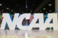 NCAA Sign at the Tampa Convention Center During the 2019 NCAA Women's Final Four Tampa Bay Tampa^ Florida / USA - April 6^ 2019