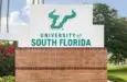 The University of South Florida is a public research university with their main campus in Tampa^ FL. Their mascot is the Bulls. Tampa^ FL^ USA - May 29^ 2024