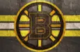 Emblem of the Boston Bruins. The Boston Bruins are a professional ice hockey team. Logo for presentation or infographics.