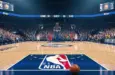 (AI-generated image) NBA BASKETBALL COURT WITH BALL This content was generated by an Artificial Intelligence (AI) system.