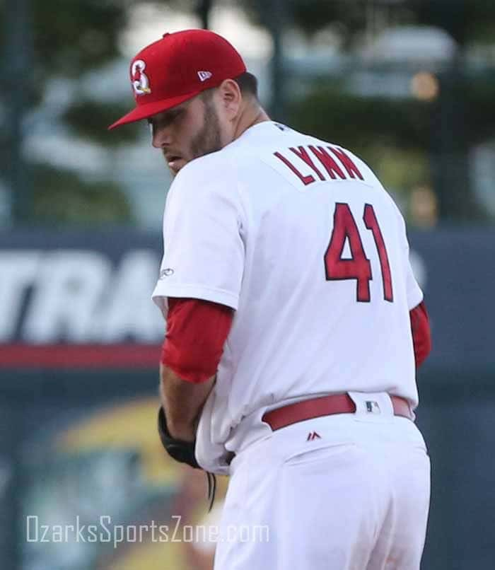 17359654.jpg: Pictures: Lance Lynn rehabs in Springfield_photos by Mike Scott_19