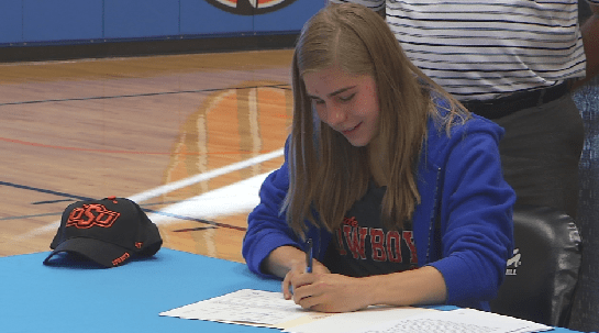 claire signing day