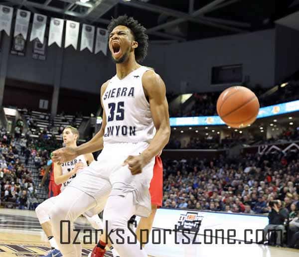 SoCal Prep Legends Boys Athlete of the Week: Marvin Bagley III, Sierra  Canyon – Daily News
