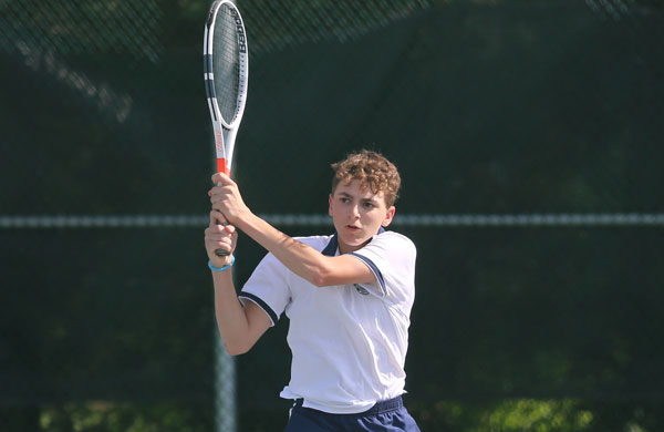 Boys-Tennis-Steiner: Boys Tennis - Luke Steiner, Catholic