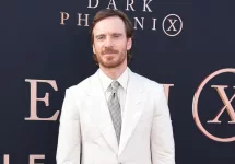 MIchael Fassbender arrives for the 'Dark Phoenix' Global Premiere on June 04^ 2019 in Hollywood^ CA