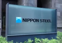 The logo of Nippon Steel Corporation is displayed at the company headquarters. Chiyoda ward^ Tokyo Japan-Dec 01^ 2024