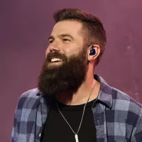 Jordan Davis performs at CMT's RAMJAM on June 3^ 2019 at TopGolf in Nashville^ Tennessee.