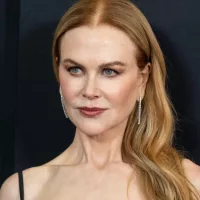 Nicole Kidman wearing dress by Versace attends Amazon Prime MGM Studios 'Expats' premiere at The Museum of Modern Art in New York on January 21^ 2024