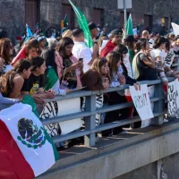 Downtown Los Angles Anti-Deportation Protest Los Angeles^ CA^ United States - February 02 2025