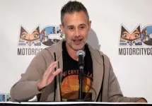 Freddie Prinze Jr. hosts a panel at Motor City Comic Con. Novi^ MI - May 14^ 2022