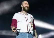 Post Malone at Rock in Rio at the Olympic Park. Rio de Janeiro^ Rio de Janeiro^ Brazil - September 3^ 2022
