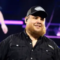 Luke Combs performs live at ao arena manchester uk. Manchester^ United Kingdom^ 17th october 2023