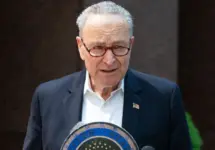 US Senator Chuck Schumer at 780 3rd Avenue New York^ NY - May 10^ 2020