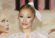 Ariana Grande at the Los Angeles premiere of 'Wicked' held at the Dorothy Chandler Pavilion in Los Angeles^ USA on November 9^ 2024.