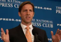 Senator Ben Sasse speaks to a luncheon at the National Press Club Washington^ DC/United States - October 31^ 2018