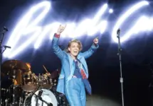 Brandi Carlile performs at the 2022 Sound on Sound Music Festival Bridgeport^ Connecticut - September 25^ 2022 Singer songwriter