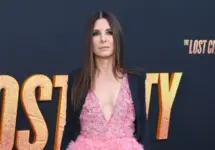 Sandra Bullock arrives for 'The Lost City' Los Angeles Premiere on March 21^ 2022 in West Hollywood^ CA