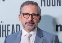 Steve Carell attends world premiere of HBO Original Film Mountainhead at Museum of Modern Art New York^ NY - May 22^ 2025
