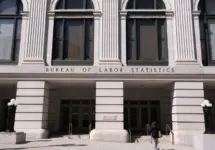 Exterior of the U.S. Bureau of Labor Statistics. Washington^ DC USA - March 10^ 2025