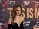 Jennifer Lopez at the premiere for This Is Me...Now: A Love Story at the Dolby Theatre. February 13^ 2024
